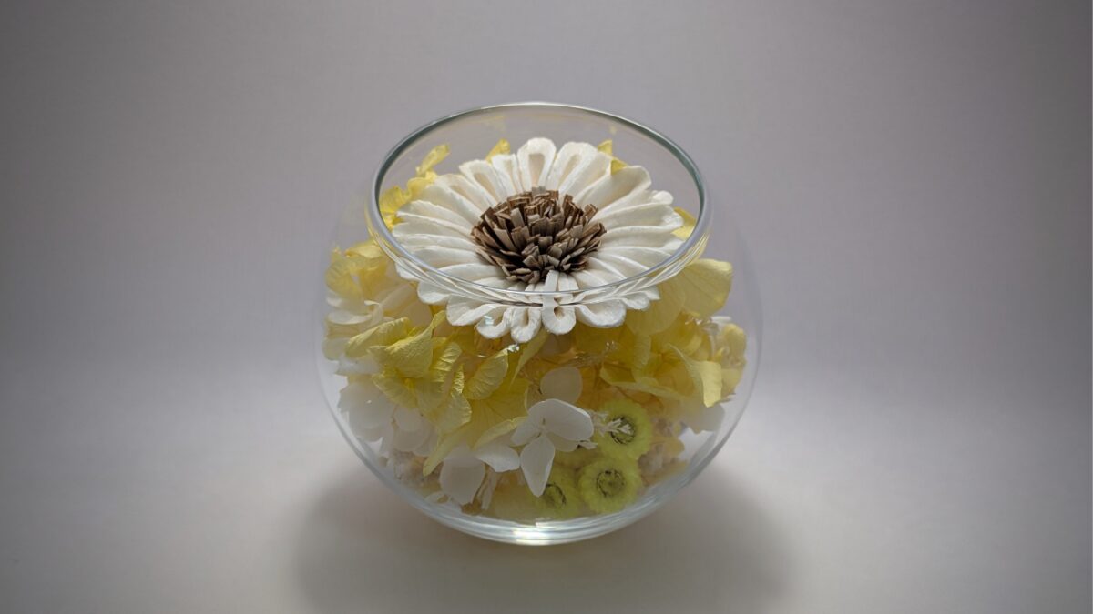 Aroma Bloom Bowl《Bright Yellow Moment》アロマティックボウル - 画像 (2)