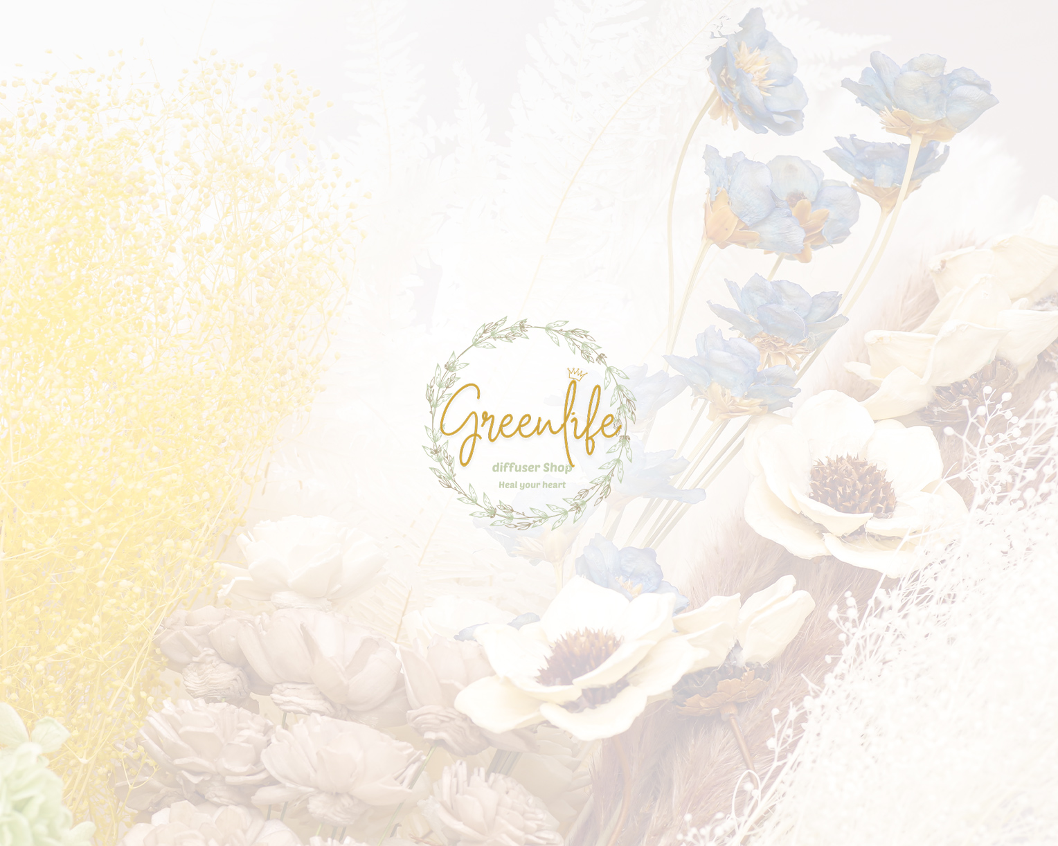 ミニフラワーポット~Blue~