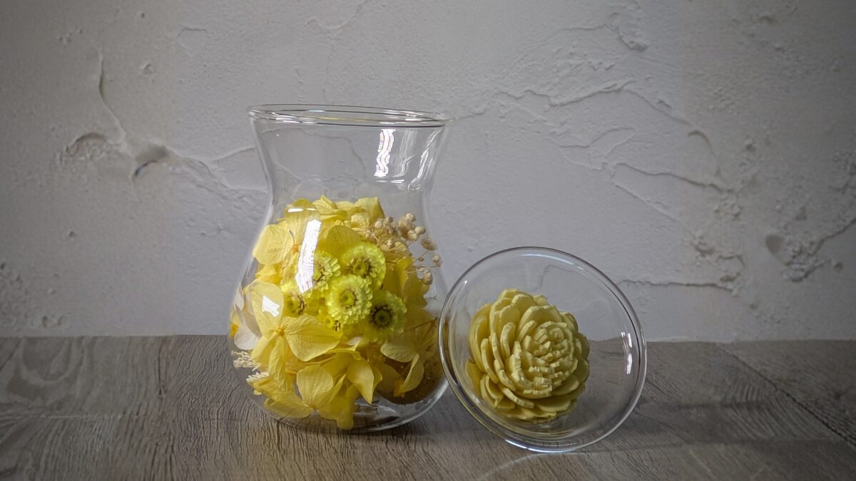 Aroma Bloom Diffuser《Sunny Idea》フラワーポット - 画像 (2)