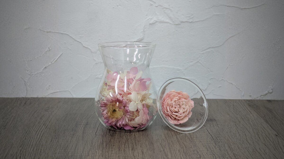 Aroma Bloom Diffuser《Pink Wish》アロマポット - 画像 (2)