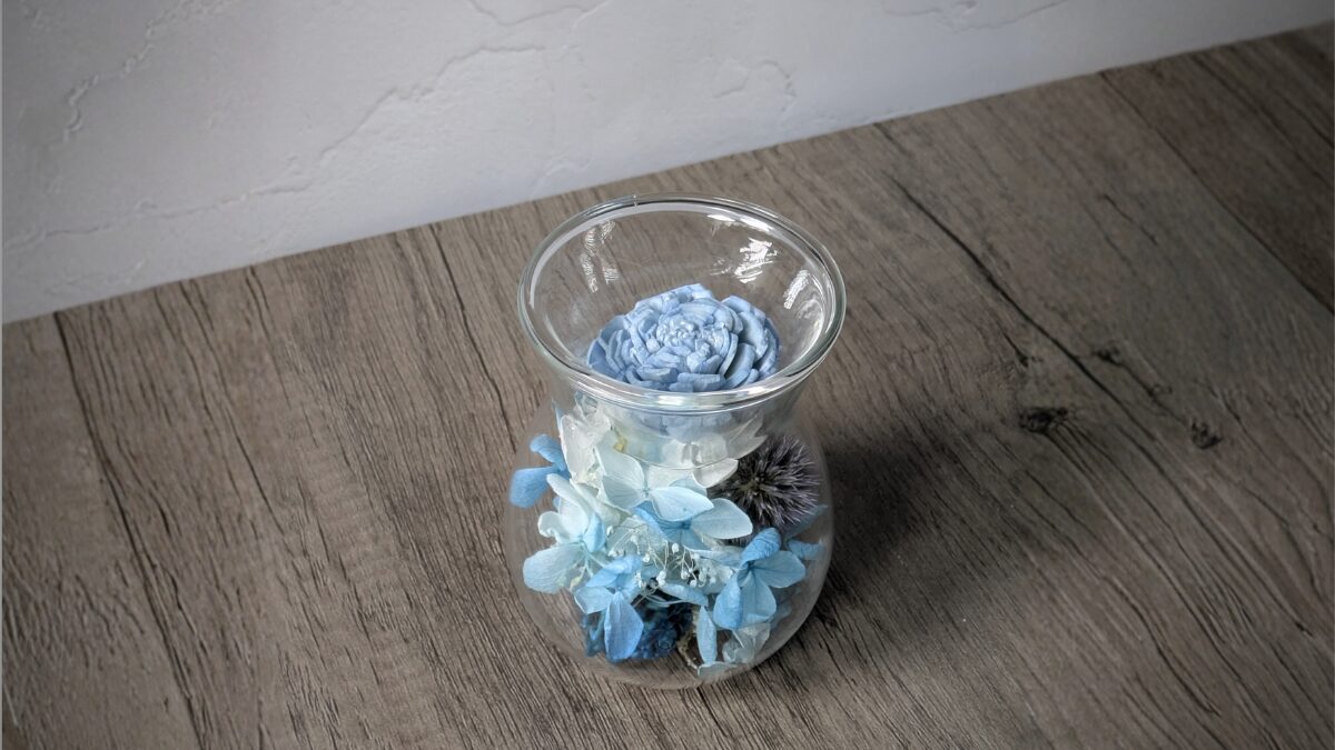 Aroma Bloom Diffuser《Blue Moment》アロマポット - 画像 (4)