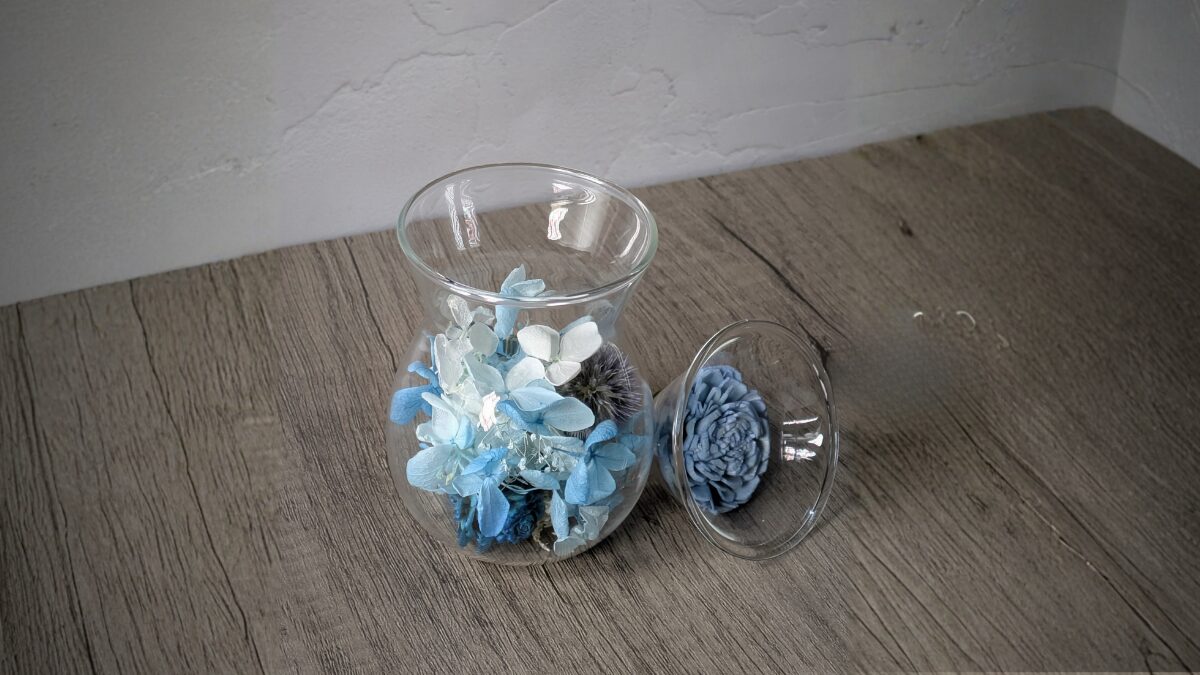 Aroma Bloom Diffuser《Blue Moment》アロマポット - 画像 (3)