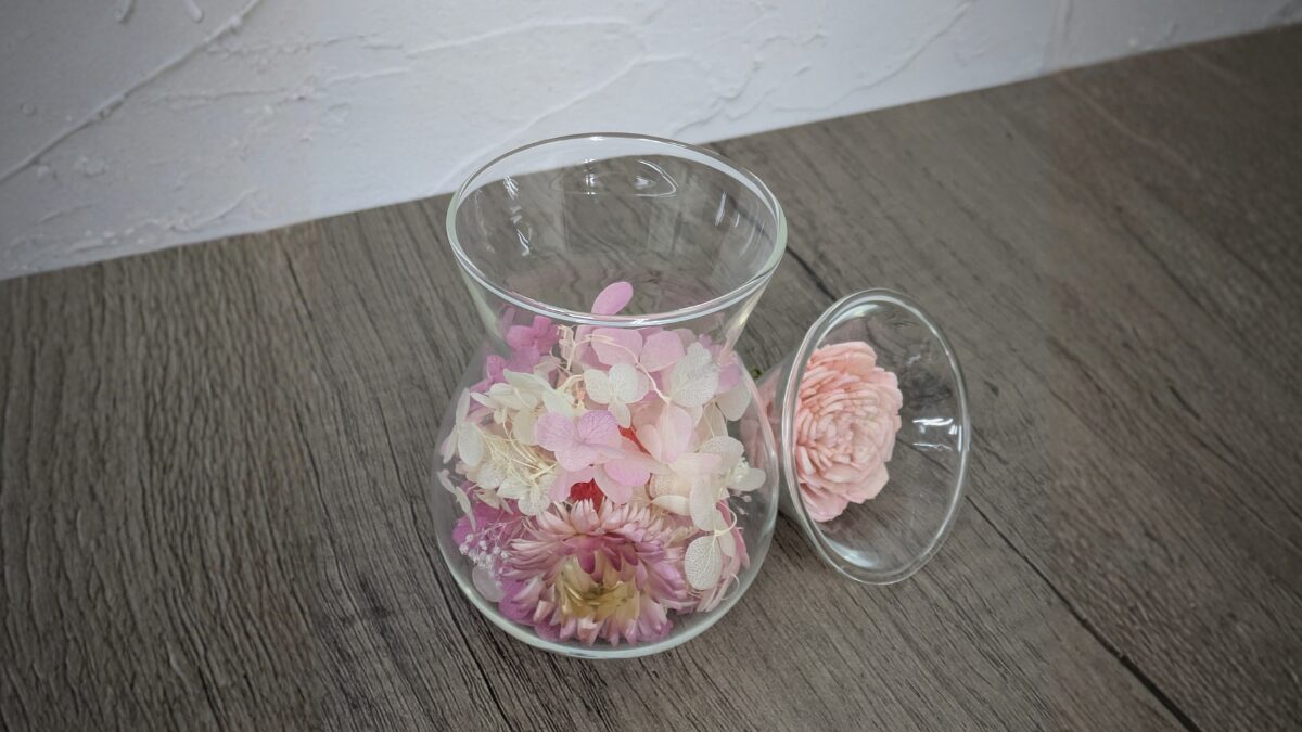 Aroma Bloom Diffuser《Pink Wish》アロマポット - 画像 (3)