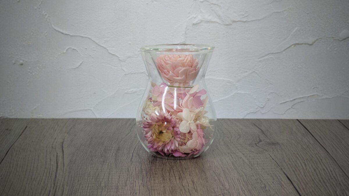 Aroma Bloom Diffuser《Pink Wish》アロマポット